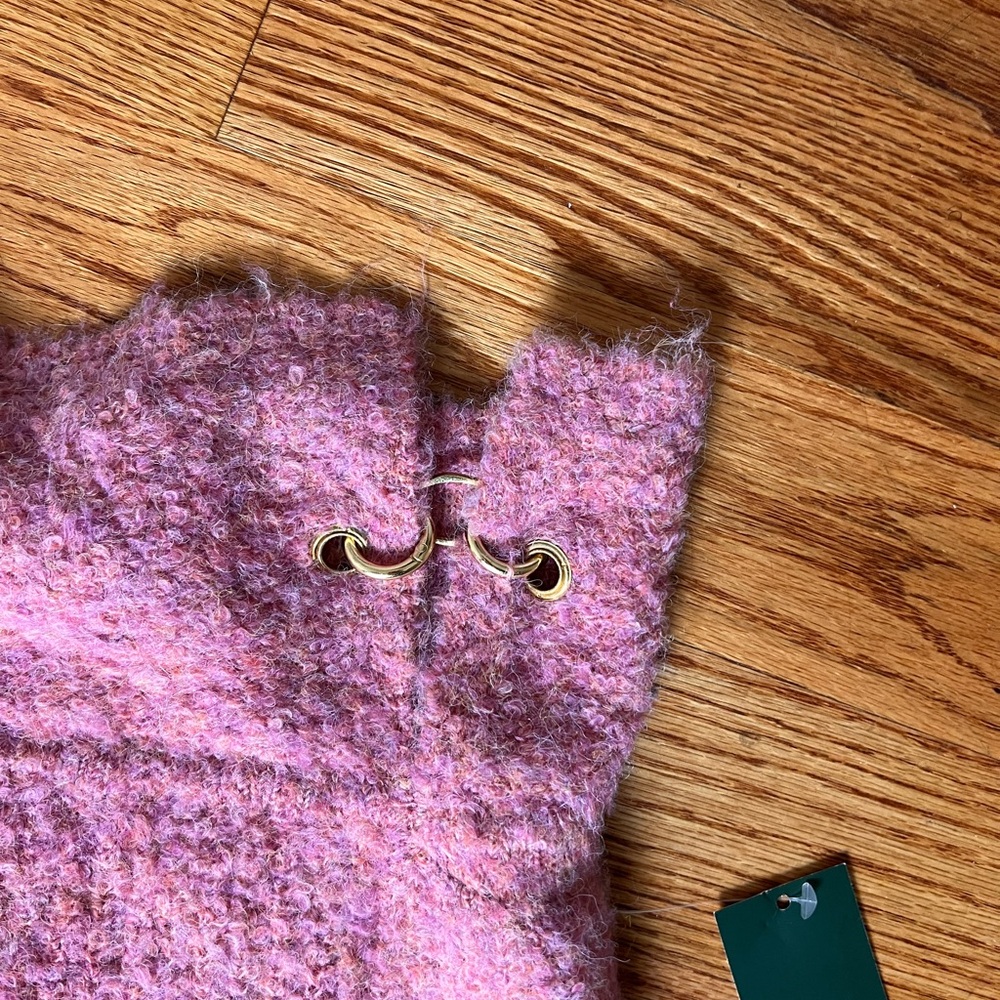 Cozy Pink Women's Sweater Set NWT - Picture 5 of 6